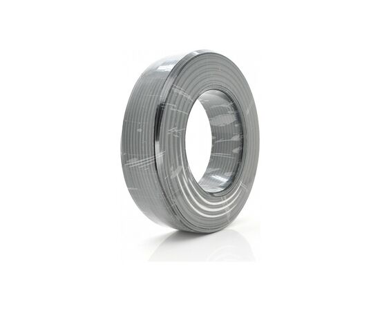 Кабель телевізійний Ritar RG59U 50 Ом 0,80мм.CCA, 64x0.12m CCA, black, 100м (RT-B100-RG58U-64W 8CCA)