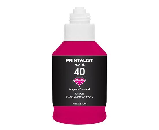 Чернила Printalist Canon GI-40 для G5040/G6040 190г Magenta (PL40M), изображение 2 Чернила Printalist Canon GI-40 для G5040/G6040 190г Magenta (PL40M), изображение 2