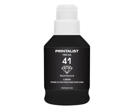 Чорнило Printalist Canon GI-41 для Pixma G2420/3420 190г Black Pigm. (PL41BP)