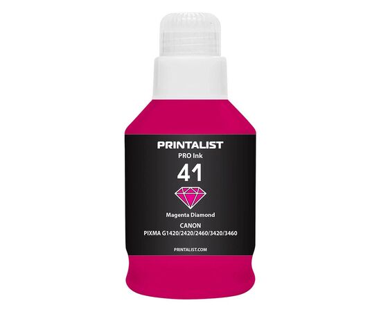 Чернила Printalist Canon GI-41 для Pixma G2420/3420 190г Magenta (PL41M)