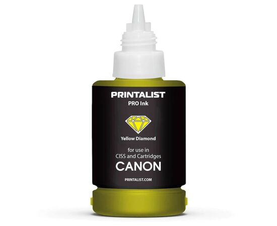 Чернила Printalist Canon 140г Yellow (PL-INK-CANON-Y), изображение 2