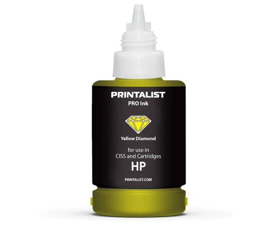 Чернила Printalist HP 140г Yellow (PL-INK-HP-Y), изображение 2 Чернила Printalist HP 140г Yellow (PL-INK-HP-Y), изображение 2
