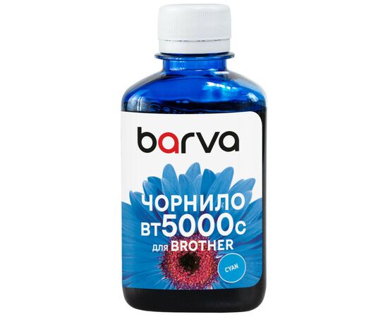 Чорнило Barva Brother BT5000 180 мл C (BBT5000C-754)