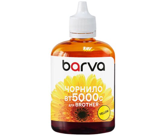 Чорнило Barva Brother BT5000 100 мл Y (BBT5000Y-746)