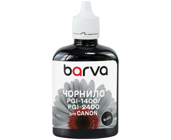 Чернила Barva Canon PGI-1400/PGI-2400 100 мл, BK Pigm. (C1400-924)
