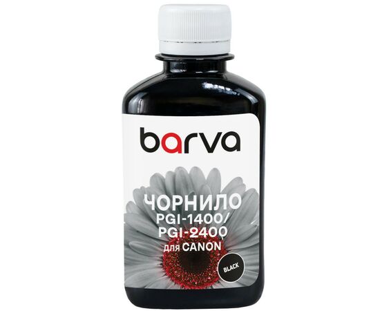 Чернила Barva Canon PGI-1400/PGI-2400 180 мл, BK Pigm. (C1400-928)