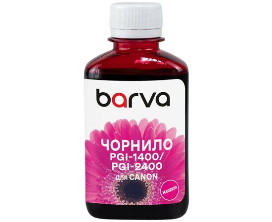 Чорнило Barva Canon PGI-1400/PGI-2400 180 мл, M Pigm. (C1400-930)