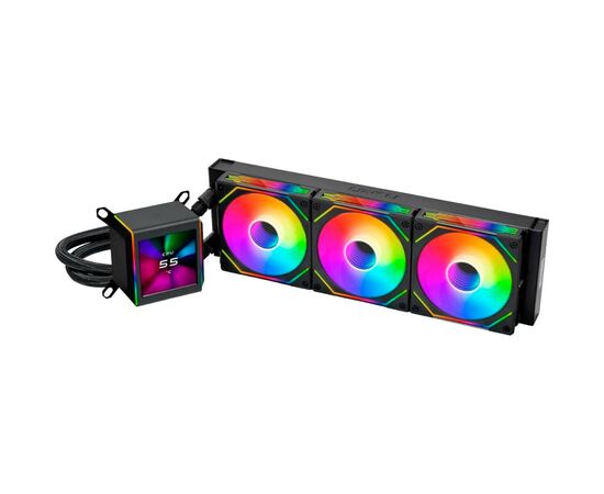 Система водяного охлаждения Lian Li Galahad II LCD SL-INF, 360 Black (G89.GA2ALCD36INB.00)