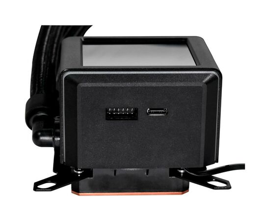 Система водяного охолодження Lian Li Galahad II LCD, 280 Black (G89.GA2ALCD28B.00), зображення 5 Система водяного охолодження Lian Li Galahad II LCD, 280 Black (G89.GA2ALCD28B.00), зображення 5