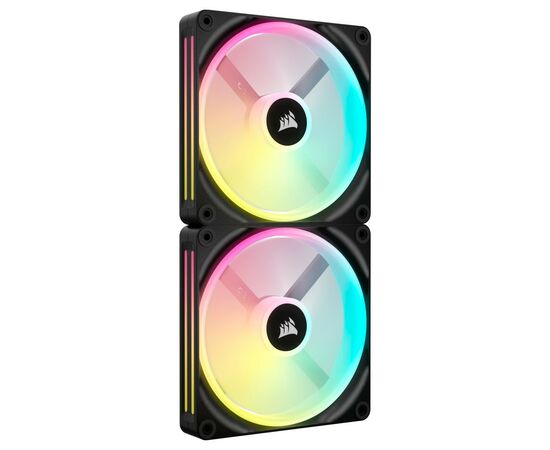 Кулер для корпуса Corsair iCUE Link QX140 RGB PWM PC Fans Starter Kit with iCUE LINK System Hub (CO-9051004-WW), изображение 7 Кулер для корпуса Corsair iCUE Link QX140 RGB PWM PC Fans Starter Kit with iCUE LINK System Hub (CO-9051004-WW), изображение 7