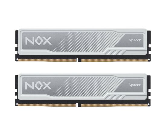 Модуль пам'яті для комп'ютера DDR4 16GB (2x8GB) 2666 MHz NOX White Apacer (AH4U16G26C08YMWAA-2)