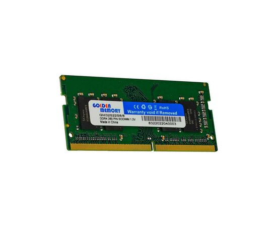 Модуль памяти для ноутбука SoDIMM DDR4 8GB 3200 MHz Golden Memory (GM32S22S8/8)