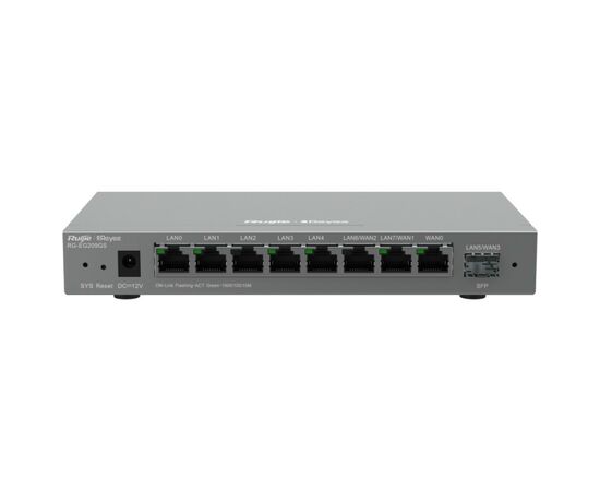 Маршрутизатор Ruijie Networks RG-EG209GS, изображение 4 Маршрутизатор Ruijie Networks RG-EG209GS, изображение 4