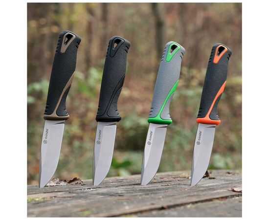 Нож Ganzo G807-DY Бежевий з ножнами (G807DY), изображение 7 Нож Ganzo G807-DY Бежевий з ножнами (G807DY), изображение 7