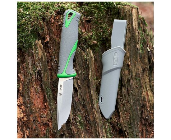 Нож Ganzo G807-GY Сірий з ножнами (G807GY), изображение 8 Нож Ganzo G807-GY Сірий з ножнами (G807GY), изображение 8