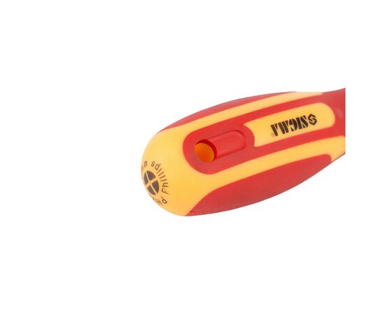 Отвертка Sigma диэлектрическая крестовая PH2x100мм 1000В CrV (4008161), изображение 5 Отвертка Sigma диэлектрическая крестовая PH2x100мм 1000В CrV (4008161), изображение 5