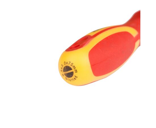 Отвертка Sigma диэлектрическая шлицевая SL3.0x75мм 1000В СrV (4008011), изображение 5