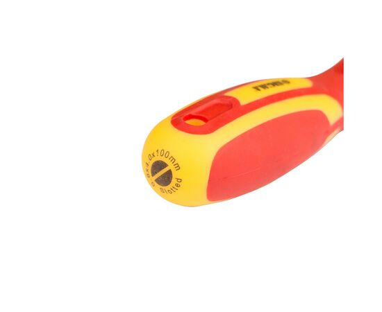 Отвертка Sigma диэлектрическая шлицевая SL4.0x100мм 1000В CrV (4008031), изображение 5 Отвертка Sigma диэлектрическая шлицевая SL4.0x100мм 1000В CrV (4008031), изображение 5