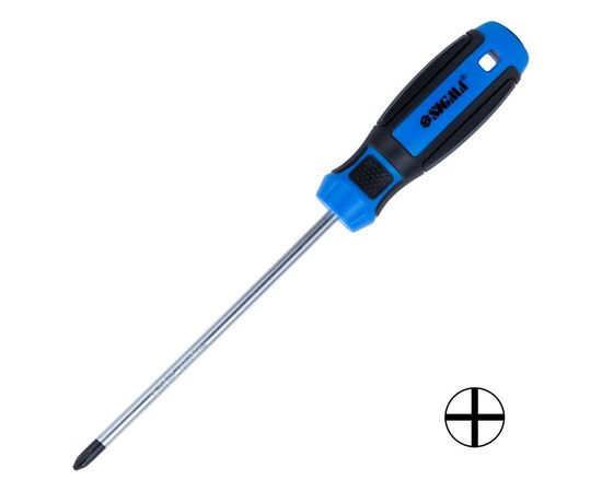 Отвертка Sigma крестовая PH 2x150мм CrV Mega (4009431)
