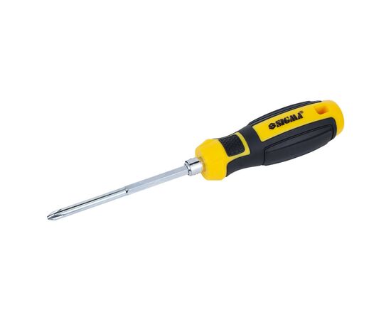 Отвертка Sigma с двухсторонними битами 6в1 + адаптер CrV Mega (4009711), изображение 3 Отвертка Sigma с двухсторонними битами 6в1 + адаптер CrV Mega (4009711), изображение 3