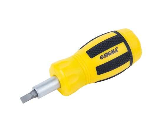 Отвертка Sigma с реверсом MINI c битами 6шт CrV (4001811), изображение 3 Отвертка Sigma с реверсом MINI c битами 6шт CrV (4001811), изображение 3