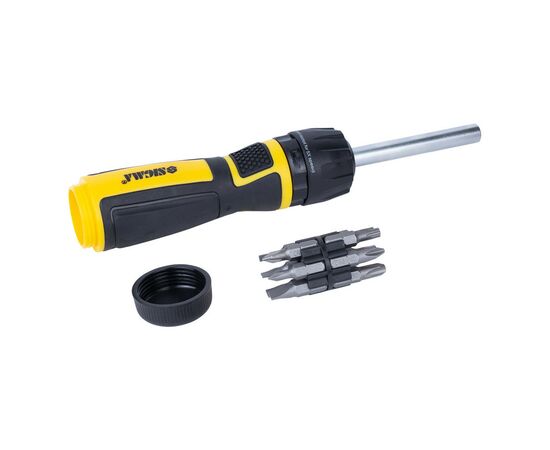 Отвертка Sigma с реверсом высокоскоростная c битами 12шт CrV Mega (4009821), изображение 5 Отвертка Sigma с реверсом высокоскоростная c битами 12шт CrV Mega (4009821), изображение 5