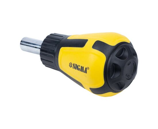 Отвертка Sigma с реверсом и двухсторонними битами 6в1 CrV (4001901), изображение 3 Отвертка Sigma с реверсом и двухсторонними битами 6в1 CrV (4001901), изображение 3