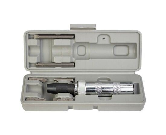 Отвертка Sigma ударно-поворотная с битами 8шт CRV (пластик кейс) (4004011), изображение 2 Отвертка Sigma ударно-поворотная с битами 8шт CRV (пластик кейс) (4004011), изображение 2