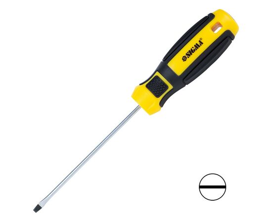 Отвертка Sigma шлицевая SL 3.0x100мм CrV Mega (4009161)