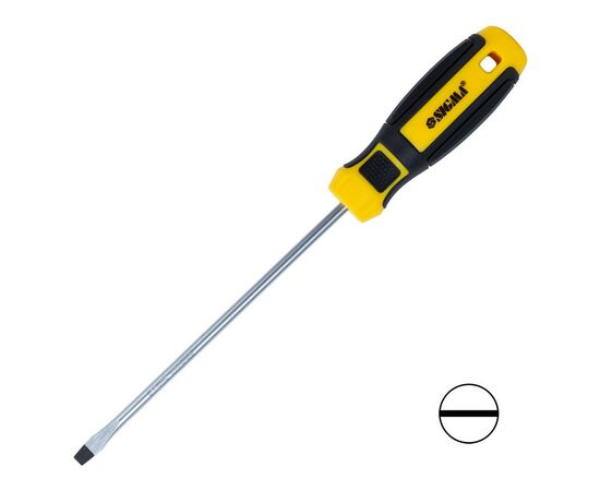 Отвертка Sigma шлицевая SL 5.0x150мм CrV Mega (4009231)