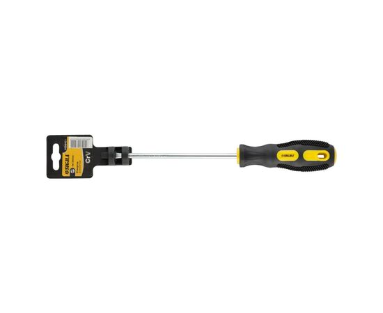Отвертка Sigma шлицевая SL6.0x150мм CrV (4006401), изображение 4 Отвертка Sigma шлицевая SL6.0x150мм CrV (4006401), изображение 4