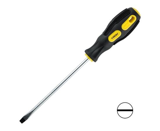 Отвертка Sigma шлицевая SL6.0x150мм CrV (4006401)