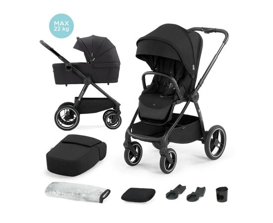 Коляска Kinderkraft 2 в 1 Nea Midnight Black (KSNEA000BLK2000) (5902533918867), изображение 7 Коляска Kinderkraft 2 в 1 Nea Midnight Black (KSNEA000BLK2000) (5902533918867), изображение 7