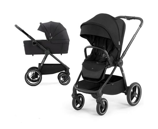 Коляска Kinderkraft 2 в 1 Nea Midnight Black (KSNEA000BLK2000) (5902533918867)