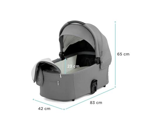 Коляска Kinderkraft 2 в 1 Nea Platinum Grey (KSNEA000GRY2000) (5902533919826), изображение 8 Коляска Kinderkraft 2 в 1 Nea Platinum Grey (KSNEA000GRY2000) (5902533919826), изображение 8