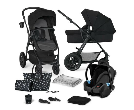 Коляска Kinderkraft 3 в 1 Xmoov CT Black (KSXMOV00BLK3000) (5902533920914)