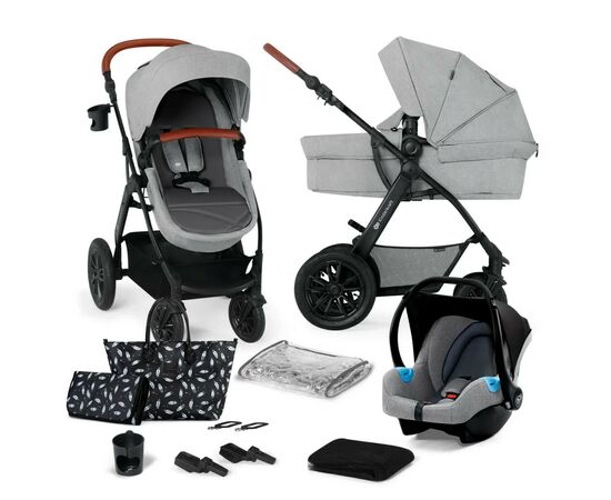 Коляска Kinderkraft 3 в 1 Xmoov CT Light Gray (KSXMOV00LGR3000) (5902533920921)