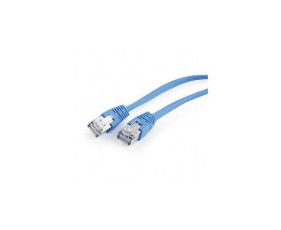 Патч-корд 0.5м FTP cat 5е CCA blue Cablexpert (PP22-0.5M/B), зображення 2 Патч-корд 0.5м FTP cat 5е CCA blue Cablexpert (PP22-0.5M/B), зображення 2