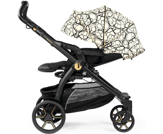 Коляска Peg-Perego 3 в 1 Book Grafic Gold Lounge Графическое золото (2000000130569) (PACK-BOOK31LG00002), изображение 10 Коляска Peg-Perego 3 в 1 Book Grafic Gold Lounge Графическое золото (2000000130569) (PACK-BOOK31LG00002), изображение 10