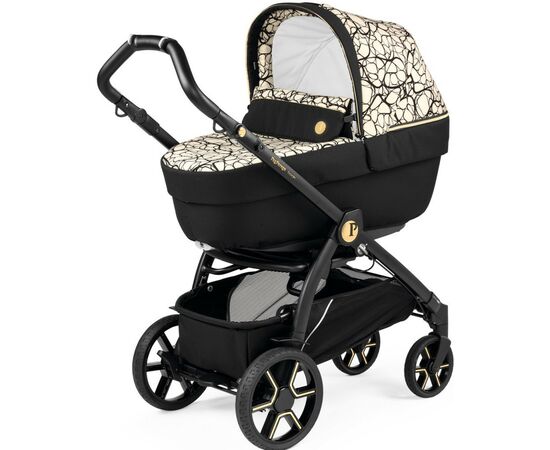 Коляска Peg-Perego 3 в 1 Book Grafic Gold Lounge Графическое золото (2000000130569) (PACK-BOOK31LG00002), изображение 2 Коляска Peg-Perego 3 в 1 Book Grafic Gold Lounge Графическое золото (2000000130569) (PACK-BOOK31LG00002), изображение 2