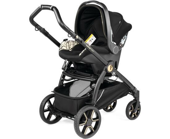 Коляска Peg-Perego 3 в 1 Book Grafic Gold Lounge Графическое золото (2000000130569) (PACK-BOOK31LG00002), изображение 4 Коляска Peg-Perego 3 в 1 Book Grafic Gold Lounge Графическое золото (2000000130569) (PACK-BOOK31LG00002), изображение 4