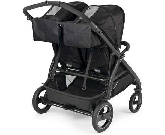 Коляска Peg-Perego Book for Two Ardesia (чорна) (IP05280000GL93), зображення 5 Коляска Peg-Perego Book for Two Ardesia (чорна) (IP05280000GL93), зображення 5