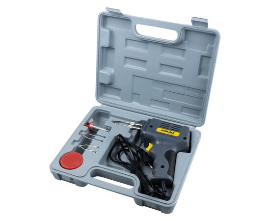 Паяльник электрический Sigma импульсный 200Вт с аксессуарами 5шт, кейс (2742061), изображение 5