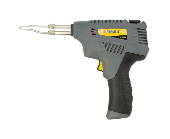 Паяльник электрический Sigma импульсный 250Вт, 3-режима с аксессуарами 6шт, кейс (2742071), изображение 2 Паяльник электрический Sigma импульсный 250Вт, 3-режима с аксессуарами 6шт, кейс (2742071), изображение 2