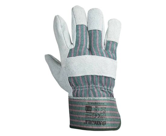 Защитные перчатки Sigma комбинированные замшевые р10.5, класс АВ (цельная ладонь) (9448341), изображение 2 Защитные перчатки Sigma комбинированные замшевые р10.5, класс АВ (цельная ладонь) (9448341), изображение 2