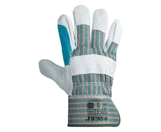 Защитные перчатки Sigma комбинированные замшевые р10.5, класс ВС (усиленная ладонь) (9448401), изображение 2 Защитные перчатки Sigma комбинированные замшевые р10.5, класс ВС (усиленная ладонь) (9448401), изображение 2