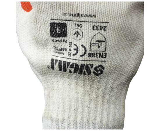 Защитные перчатки Sigma стекольщика (манжет) (9445351), изображение 5 Защитные перчатки Sigma стекольщика (манжет) (9445351), изображение 5