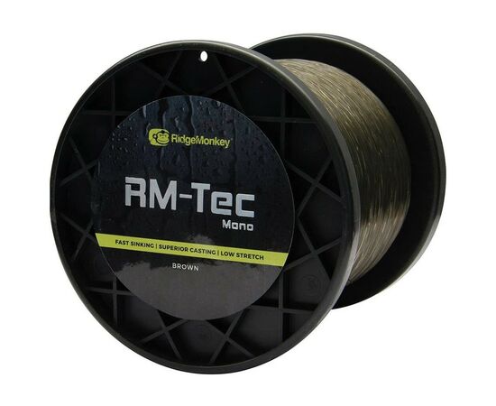 Леска RidgeMonkey RM-Tec Mono 1200m 0.35mm 12lb/5.4kg Brown (9168.02.12)