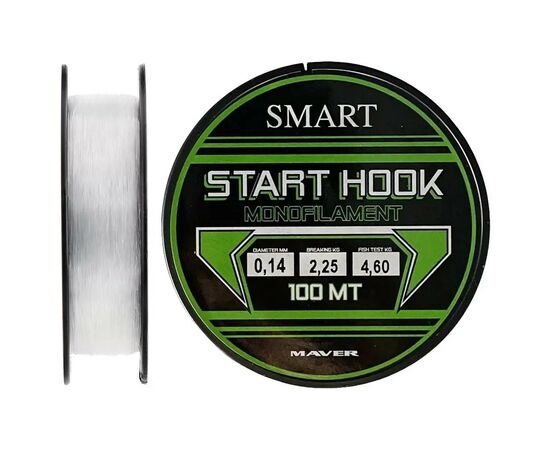 Леска Smart Start Hook 100m 0.12mm 1.4kg (1300.37.56)