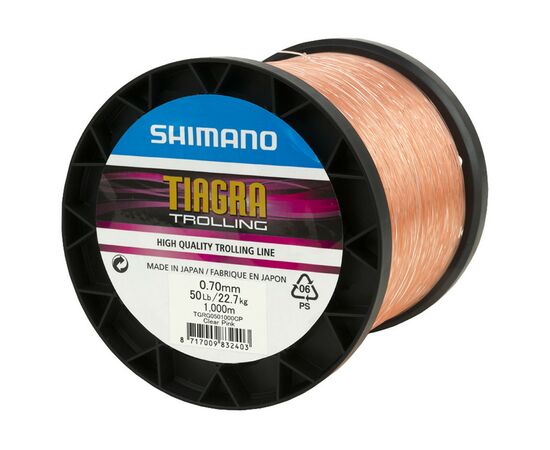 Леска Shimano Tiagra Trolling 1000m 0.90mm 80lb/36.3kg (TGRG0801000CP)